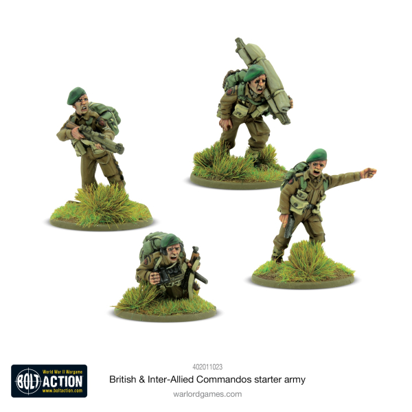 Bolt Action: British & Inter-Allied Commandos Starter Army